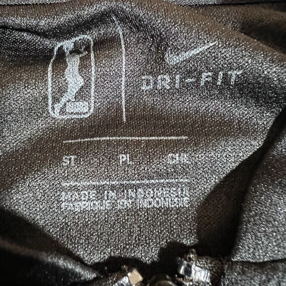 Chicago Sky Nike Dri Fit Full Zip Black Warm Up Jacket Size Small Tall WNBA - Picture 8 of 16